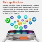 Λαμπάδα Smartwatch YX97 με Bluetooth Ηχείο, Οθόνη HD 2.2” & Bluetooth 5.3