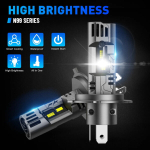 Λάμπες LED Αυτοκινήτου H4 100W 24000lm 6500K Canbus Σετ 2 Τεμαχίων Novsight A500-N99 - Image 3