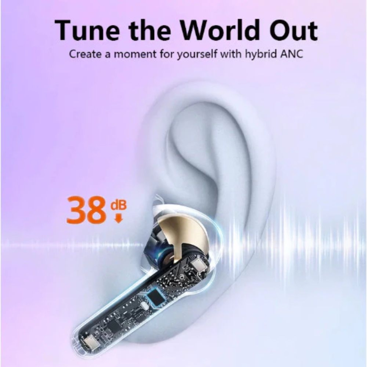 M-HK6 In-ear Bluetooth Handsfree Ακουστικά με Θήκη Φόρτισης