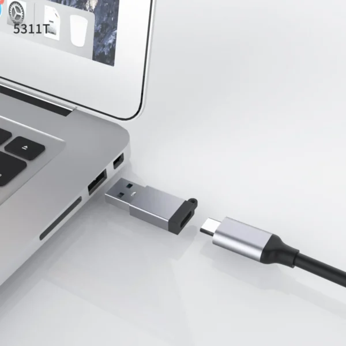 Μετατροπέας USB Σε USB-C 3.0 Onten OTN-5311T - Image 2