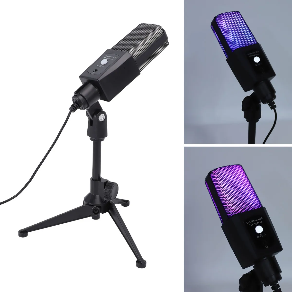 Μικρόφωνο Υπολογιστή USB Με Τρίποδο Για Gaming Και Streaming Andowl Q-MIC23 - Image 9