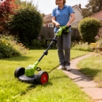 Mukins NL-4313 Ασύρματο Χορτοκοπτικό Μπαταρίας 400W με Πλάτος Κοπής 260mm και Τηλεσκοπικό Άξονα