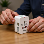 Onice M86 Universal Travel Adapter Παγκόσμιος Αντάπτορας Πρίζας με 2 USB (1500W)