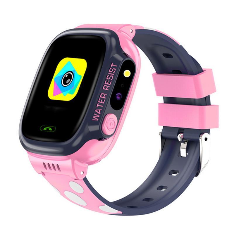Παιδικό Smartwatch Με Gps Και Πλαϊνή Κάμερα Hd Με Υποδοχή Sim Και Sos - Y92 - Ροζ