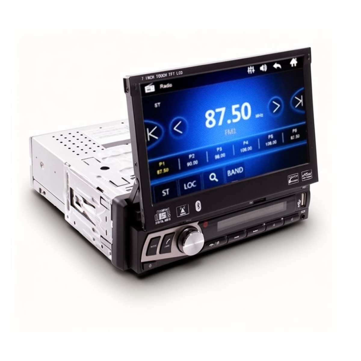 PerVoi Ηχοσύστημα Αυτοκινήτου 1DIN (Bluetooth/USB/WiFi/GPS) CTC-706