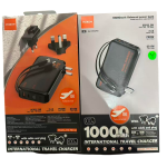 Power Bank 10000mAh Με Ενσωματωμένα Καλώδια Και Βύσμα ΕΕ/UK Moxom MX-PB140 - Image 3