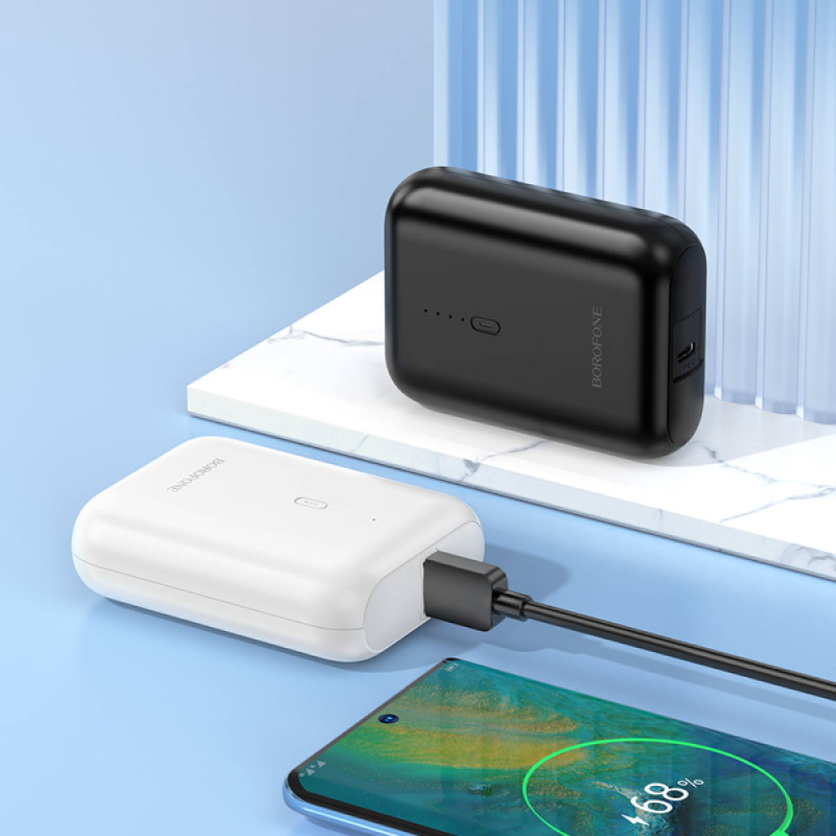 Power Bank 5000mAh Με USB-A Έξοδο Και LED Ένδειξη Borofone BJ81 - Image 6