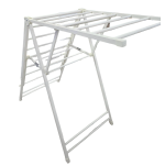 Πτυσσόμενη Απλώστρα Ρούχων Δαπέδου Μπεζ - 8045 - Image 2