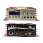 Ραδιοενισχυτής Bluetooth WG-308BT 2 Καναλιών με MP3, USB & Τηλεχειριστήριο