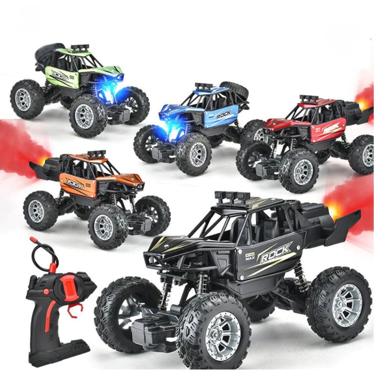 RC Τηλεκατευθυνόμενο Off-Road Jeep Speed King 1:18 με Φώτα LED MT2022-4
