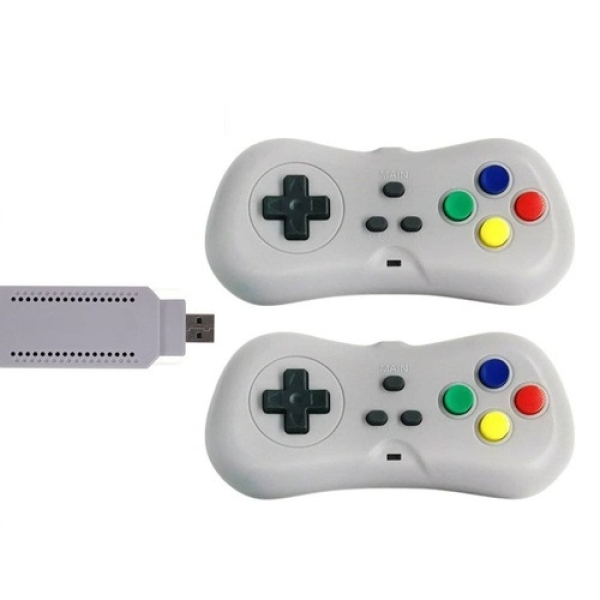 Ρετρό Κονσόλα Dongle Game Box Με 200 Παιχνίδια Και 2 Ασύρματα Χειριστήρια Andowl Q-A44