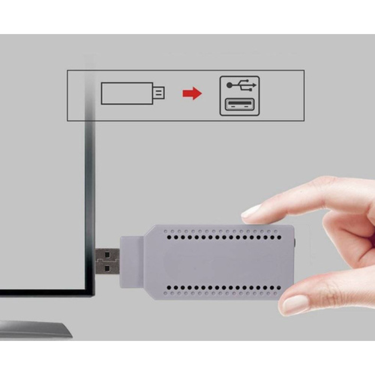 Λαμπάδα Ρετρό Κονσόλα Dongle Game Box Με 200 Παιχνίδια Και 2 Ασύρματα Χειριστήρια Andowl Q-A44 - Image 3