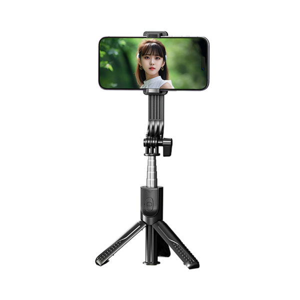 Selfie Stick Με Τρίποδο & Bluetooth 80cm Remax P16