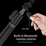 Selfie Stick Με Τρίποδο & Bluetooth Τηλεχειριστήριο Πτυσσόμενο 90cm Q01 - Image 9