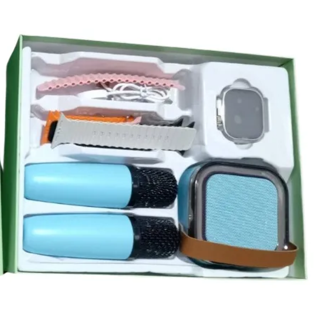 Σετ Smartwatch Με Karaoke Ηχείο RGB Και Ασύρματο Μικρόφωνο OK-2 - Image 4