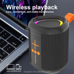 SingE Φορητό Ασύρματο Ηχείο Bluetooth 5.3 Με RGB Φωτισμό ZQS-P12 - Image 5