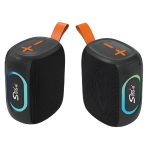 SingE Φορητό Ασύρματο Ηχείο Bluetooth 8W Με RGB Φωτισμό Και Λουράκι Μεταφοράς ZQS-P11