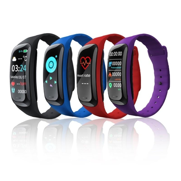 Smart Bracelet Fitness Με Οθόνη Αφής Και Παρακολούθηση Υγείας X1