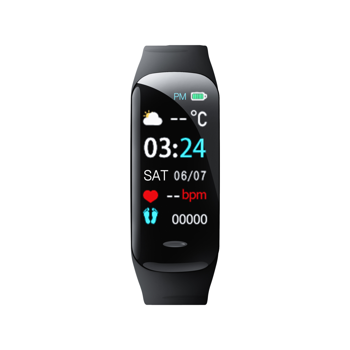 Smart Bracelet Fitness Με Οθόνη Αφής Και Παρακολούθηση Υγείας X1