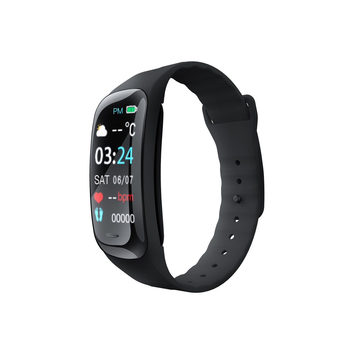 Smart Bracelet Fitness Με Οθόνη Αφής Και Παρακολούθηση Υγείας X1 - Image 5