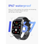 Smartwatch AMOLED 1.95" Με Κλήσεις Bluetooth & Παρακολούθηση Υγείας Awei H60 - Image 8