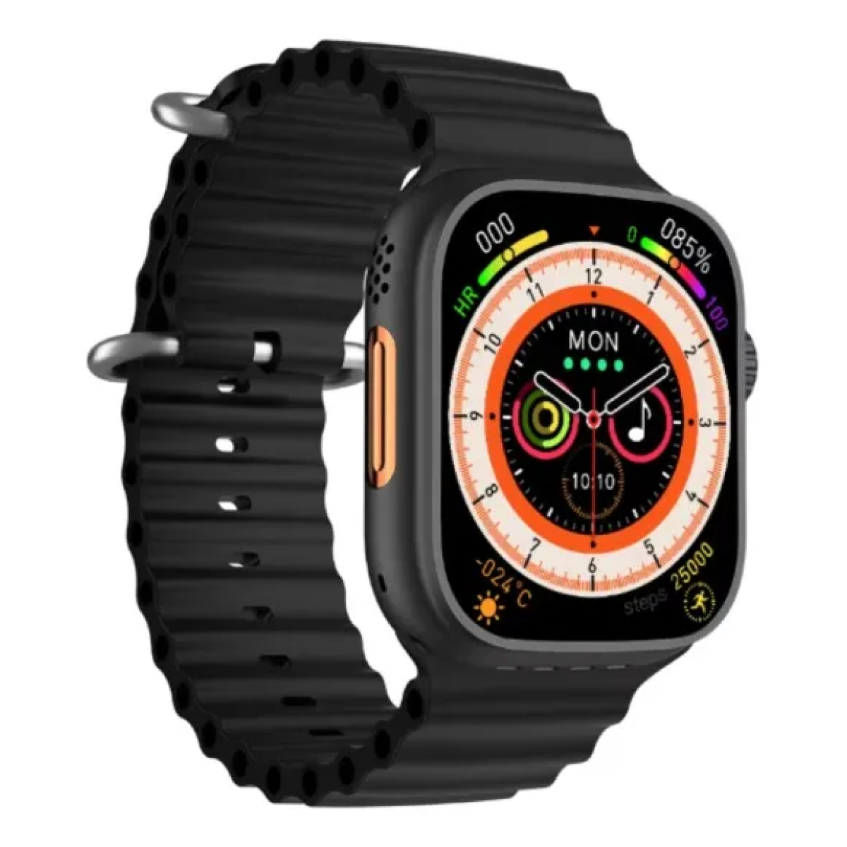 Smartwatch Με 7 Λουράκια Και Ασύρματο Φορτιστή V56 Infinity - Image 2