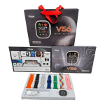 Smartwatch Με 7 Λουράκια Και Ασύρματο Φορτιστή V56 Infinity - Image 4