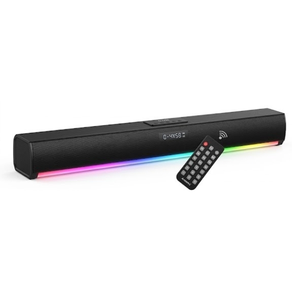 Soundbar Ασύρματο Bluetooth Με RGB Φωτισμό Και Τηλεχειριστήριο Andowl Q-YX58
