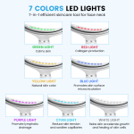 Συσκευή Φωτοθεραπείας Προσώπου & Λαιμού EMS Με LED 7 Χρωμάτων HY69 - Image 4