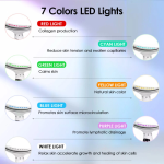 Συσκευή Φωτοθεραπείας Προσώπου & Λαιμού EMS Με LED 7 Χρωμάτων HY69 - Image 10
