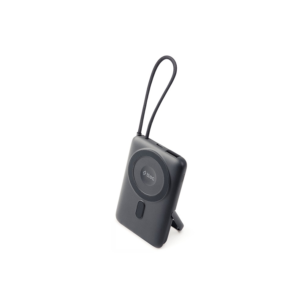 Recharger M Lcd 10.000 Mah. Magesafe Comp Pd20W Φορητή Μπαταρία, Με Usb-C Καλώδιο And Stand