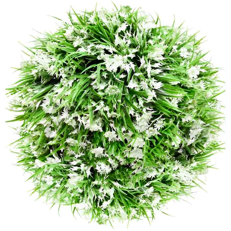 Τεχνητή Διακοσμητική Μπάλα Φύλλων 22cm 87237