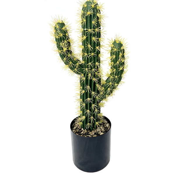 Τεχνητός Διακοσμητικός Kάκτος Σε Γλάστρα 65cm 81044