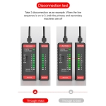 Tester Καλωδίων Δικτύου RJ45 RJ11 Habotest HT812A - Image 8