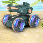 Τηλεκατευθυνόμενο Αυτοκίνητο 2 Σε 1 Με Βολή Νερού Και LED 1840-3 - Image 3