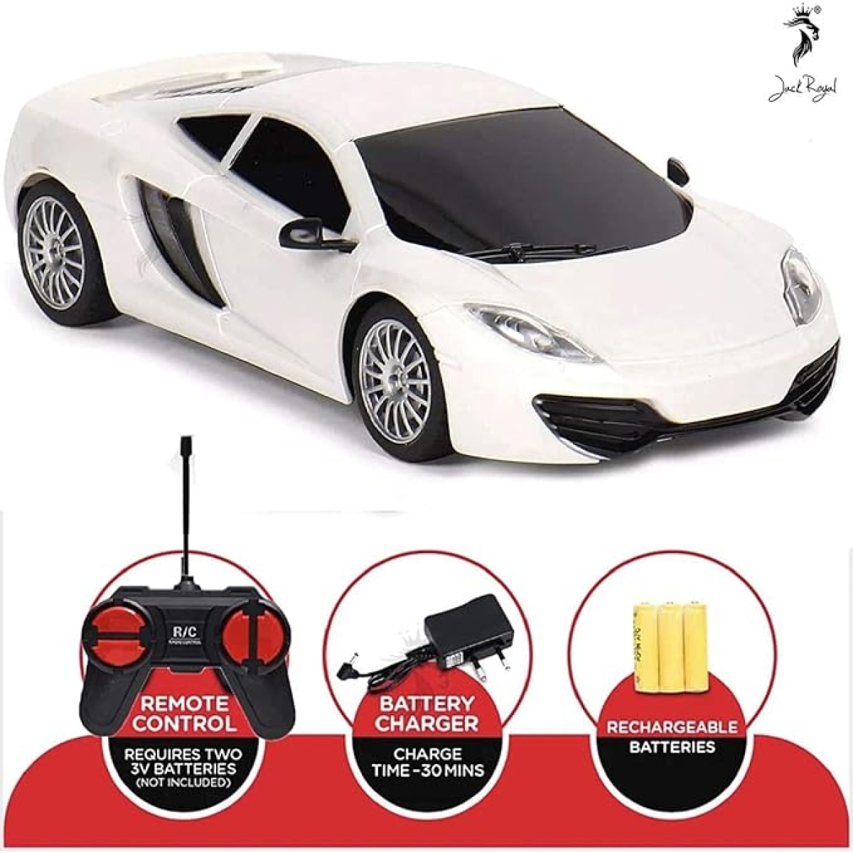 Τηλεκατευθυνόμενο Αγωνιστικό Αυτοκίνητο Racing Car 1:24 με Τηλεχειριστήριο 2017-3 - Image 6