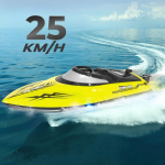 Τηλεκατευθυνόμενο Ταχύπλοο RC 2.4GHz Με Φώτα LED 25 Km/h 30cm Hj811 - Image 8