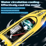 Τηλεκατευθυνόμενο Ταχύπλοο RC 2.4GHz Με Φώτα LED 25 Km/h 30cm Hj811 - Image 10