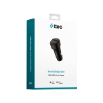 ttec SmartCharger™ Duo 3.1A Φορτιστής Αυτοκινήτου USB-C+USB-A,Μαύρο - Image 5