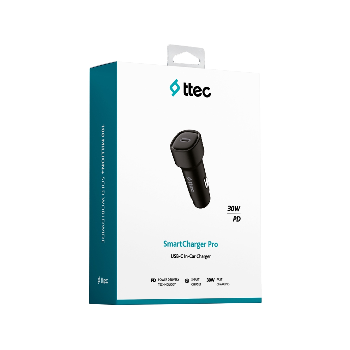 ttec SmartCharger Φορτιστής Αυτοκινήτου PD 30W - Image 4