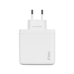ttec SmartCharger GAN 120W PD Ταχυφορτιστής Ταξιδιού 2 USB-C+USB-A,Άσπρο - Image 4