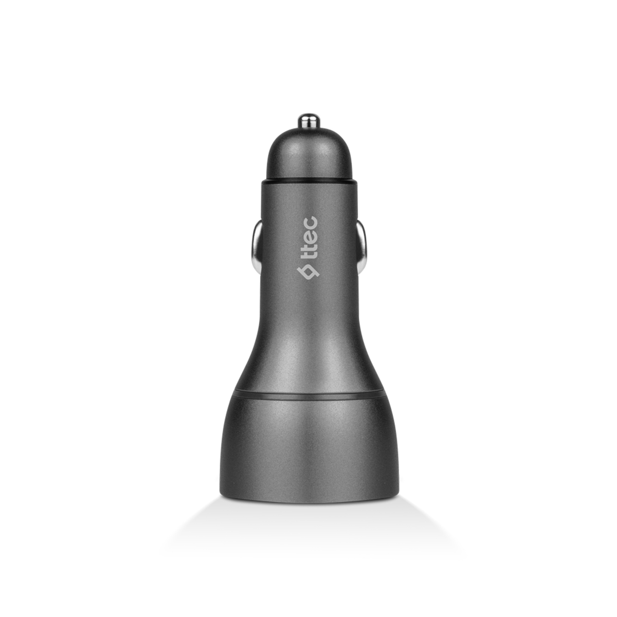 ttec SmartCharger Trio PD 130W Φορτιστής Αυτοκινήτου 2 USB-C + USB-A Μαύρο - Image 3