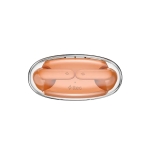 Ttec AirBeat Glace TWS Bluetooth Ακουστικά, Πορτοκαλί - Image 5
