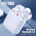 TWS i13 Ασύρματα Ακουστικά Bluetooth - Λευκό