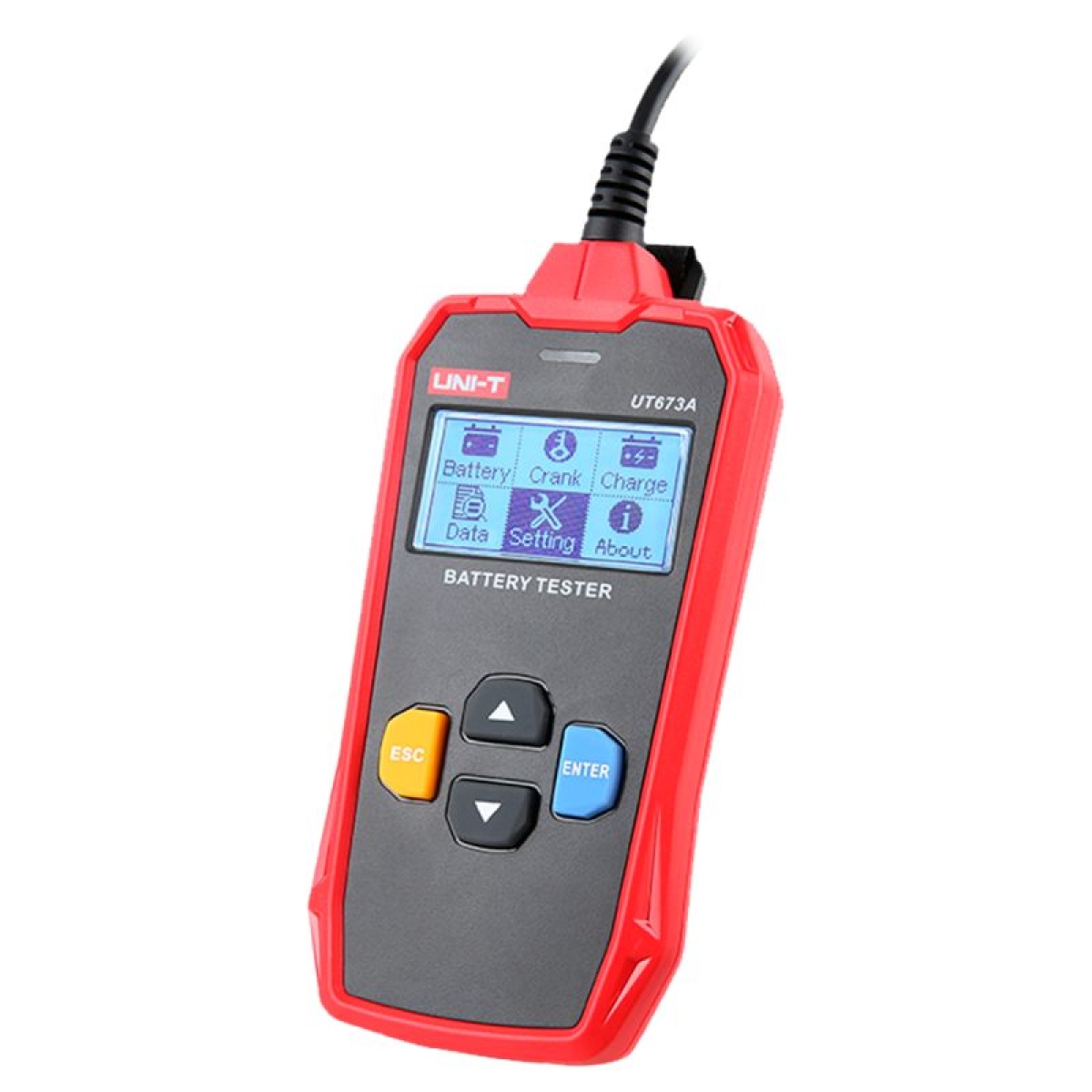 Uni-T UT673A Αναλογικό Battery Tester με Κροκοδειλάκια 12/24V - Image 3