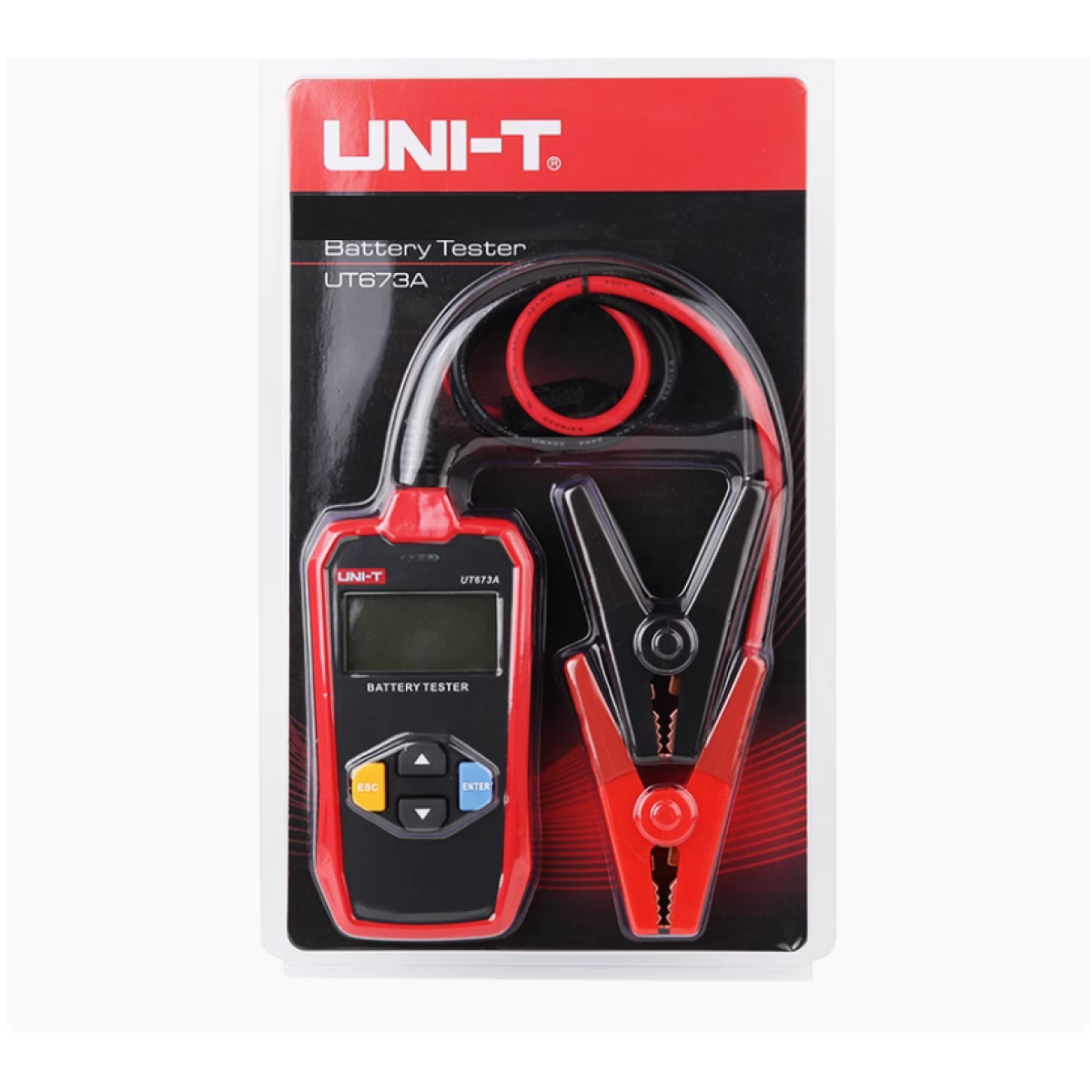Uni-T UT673A Αναλογικό Battery Tester με Κροκοδειλάκια 12/24V - Image 4