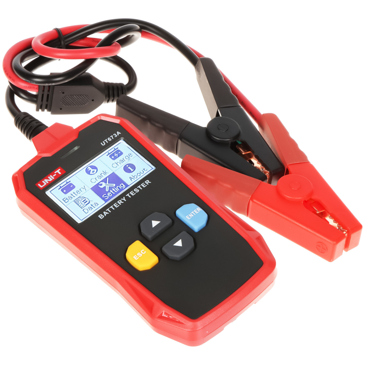 Uni-T UT673A Αναλογικό Battery Tester με Κροκοδειλάκια 12/24V - Image 6