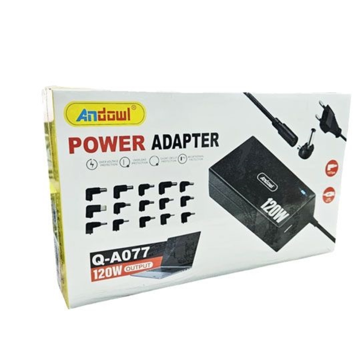 Universal Φορτιστής Laptop 120W Με Αντάπτορες Andowl Q-A077 - Image 2