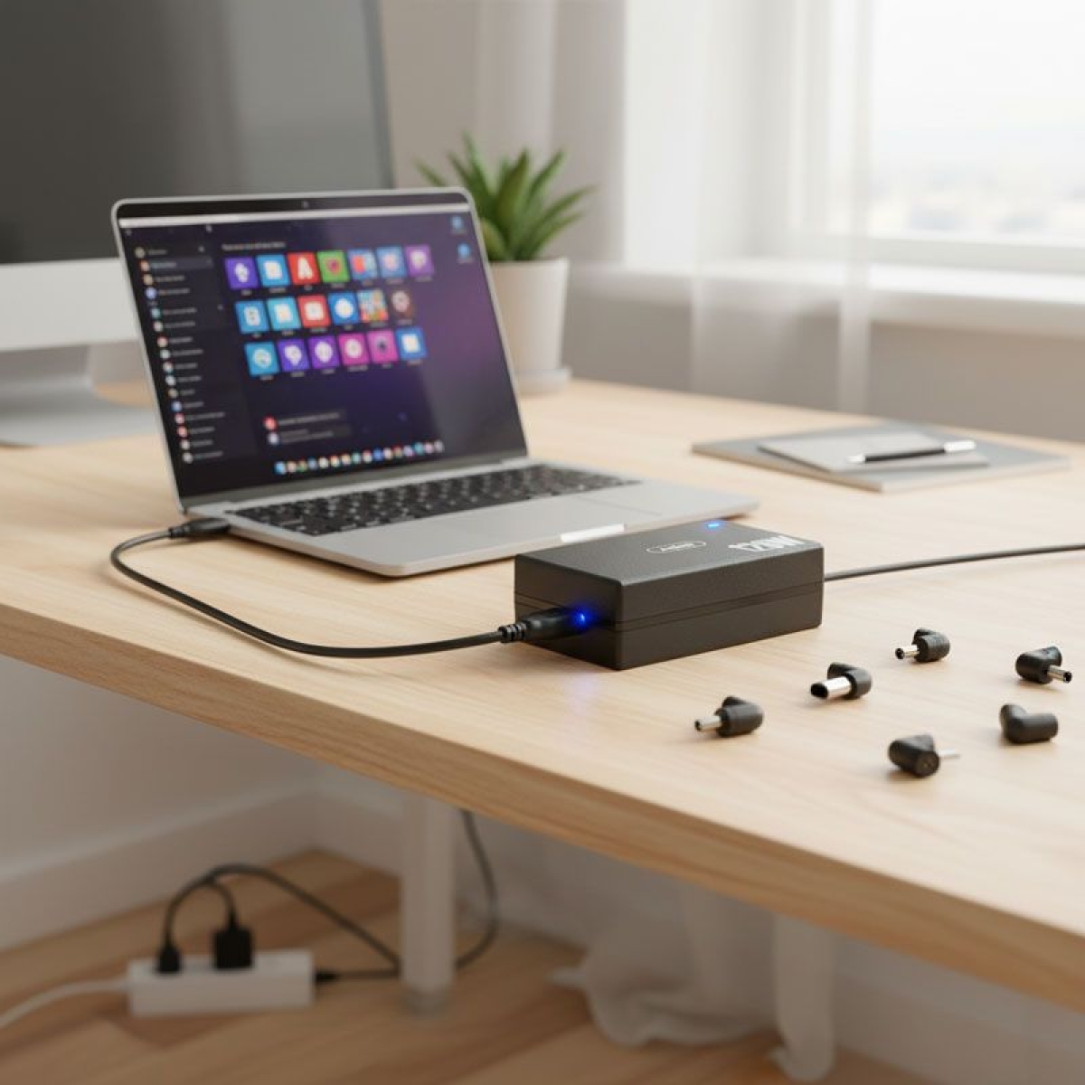 Universal Φορτιστής Laptop 120W Με Αντάπτορες Andowl Q-A077 - Image 3