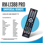 Universal Τηλεχειριστήριο Τηλεόρασης Huayu RM-L1388 Pro